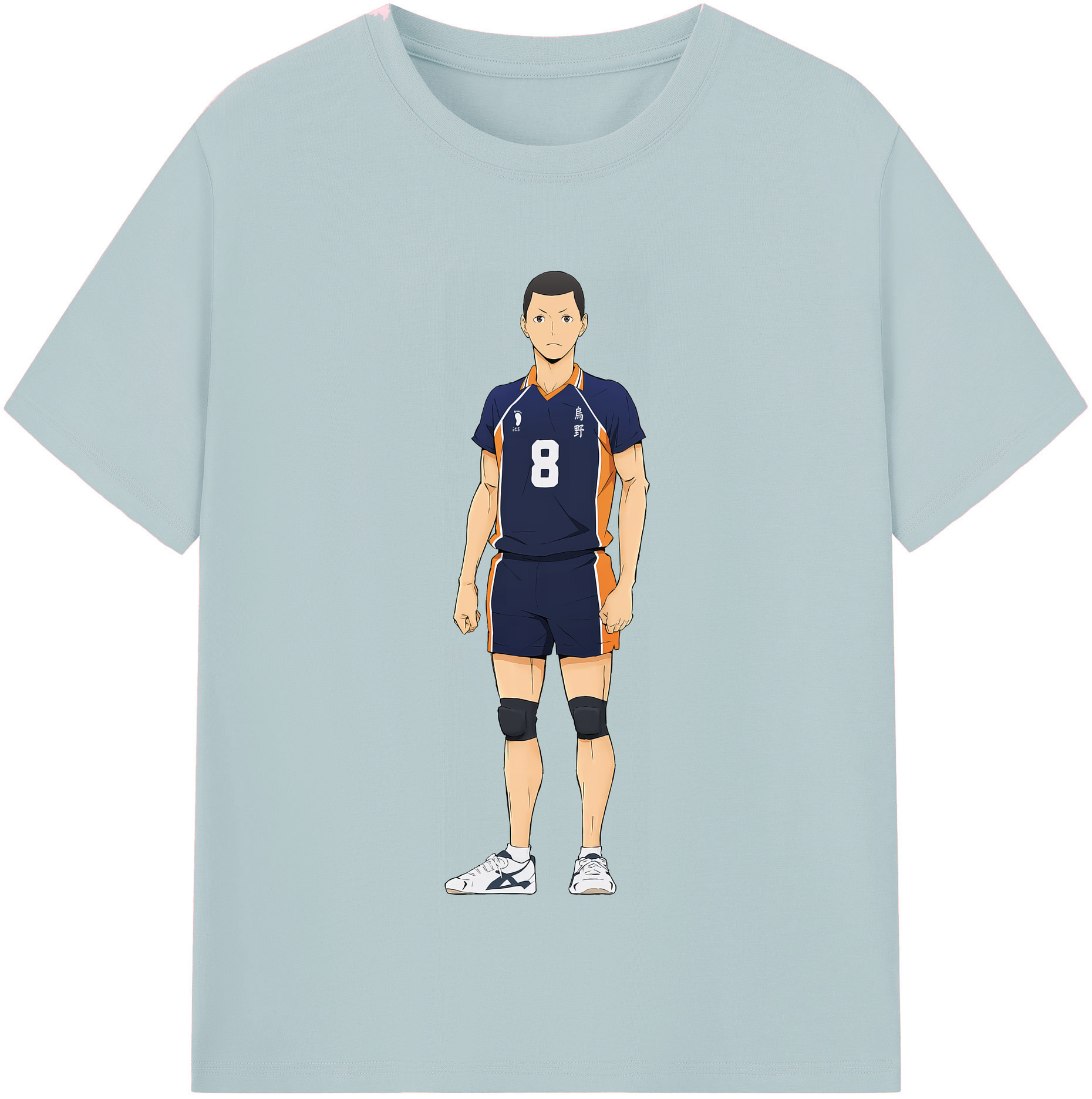 （画像用） ハイキュー!! Haikyu!! 綿100％半袖Tシャツ（フロントプリント）